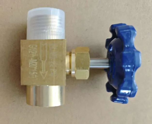 Pressure Gauge Needle Valve CB312-2008, Brass, G1/2 × M20×1.5