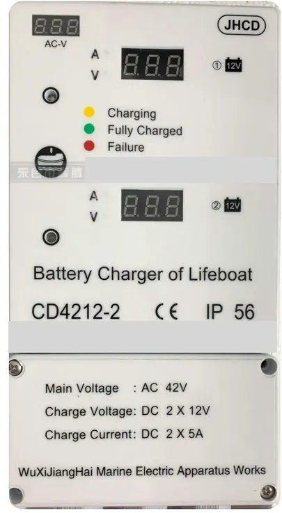 Marine Lifeboat Battery Charger