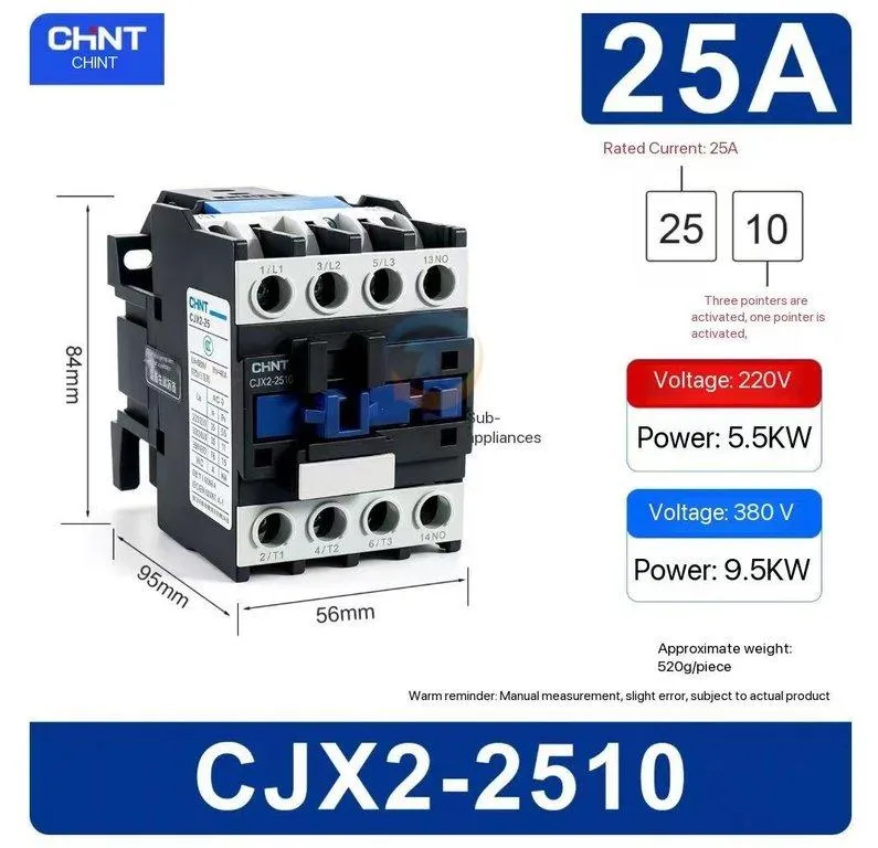 Chint Contactor 36V 50Hz