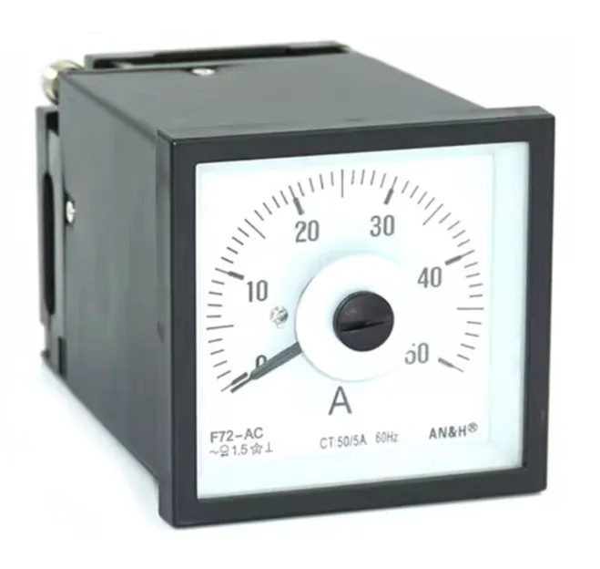 Ammeter，60Hz C.T. 500/5A