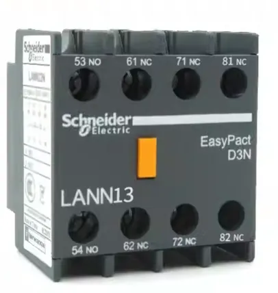N-series AC contactor auxiliary contact module, Schneider