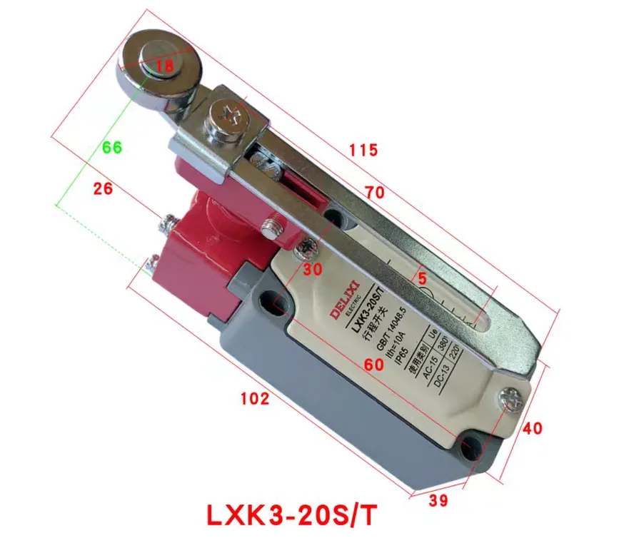 Limit switch, DELIXI