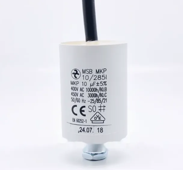 Motor Capacitor MSB MKP 10µF 450VAC