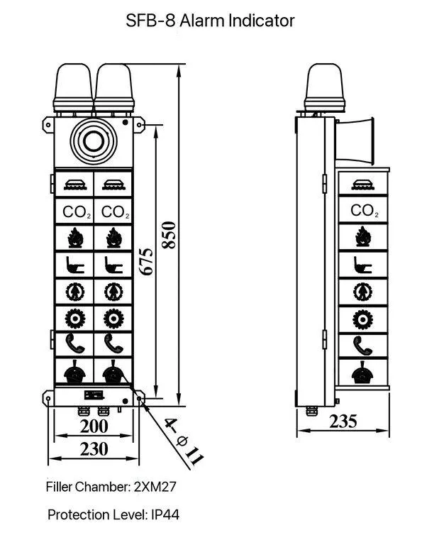 Alarm indicator