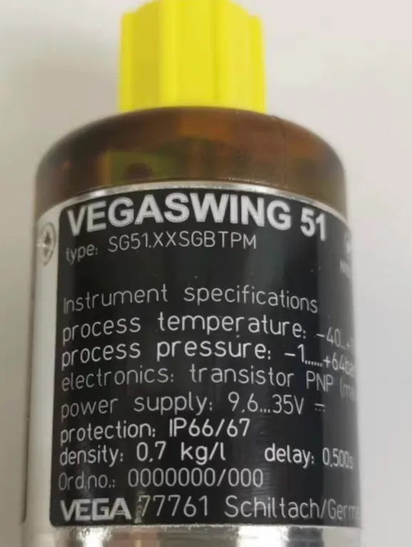 Vegaswing 51 Liquid Limit Switch, Vega